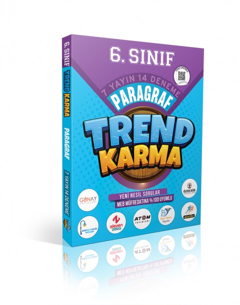 Trend Karma 6. Sınıf Paragraf Denemeleri 7 Yayın 14 Deneme