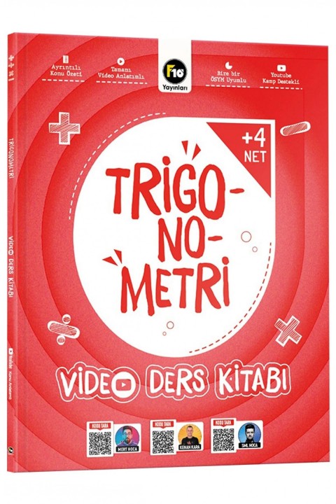 Trigonometri Video Ders Kitabı F10 Yayınları