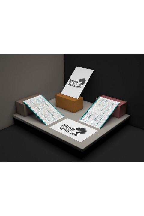 Kime Note TYT Kareli Geometri Okul Defteri Konu Anlatımlı 2 Büyük Poster ve 96 Sticker Hediye 9-10-11-12.Sınıfa Uygun