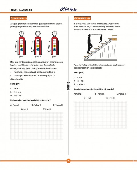 Barış Yayınları TYT Matematik Barış Video Ders Kitabı