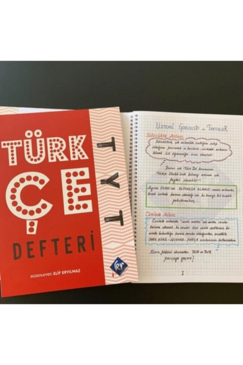 TYT Türkçe Konu Anlatım Defteri KR Akademi Yayınları