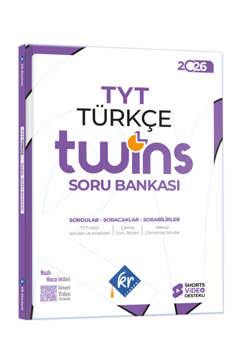 TYT Twins Eşit Ağırlık Soru Bankası Seti KR Akademi Yayınları