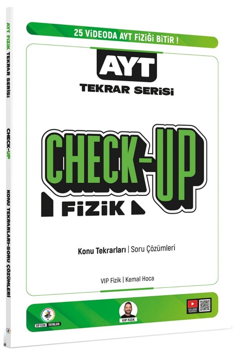 VİP Fizik AYT Fizik Check-Up Fizik Konu Tekrarları Soru Çözümleri VİP Fizik Yayınları