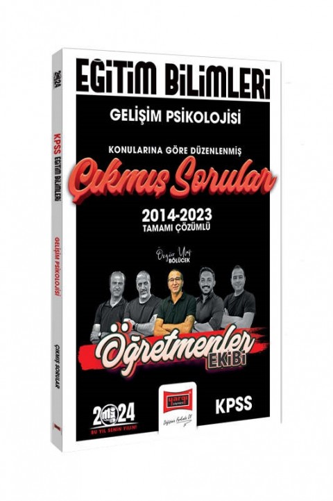 Yargı Yayınları 2024 KPSS Eğitim Bilimleri Öğretmenler Ekibi Gelişim Psikolojisi Konularına Göre Çıkmış Sorular