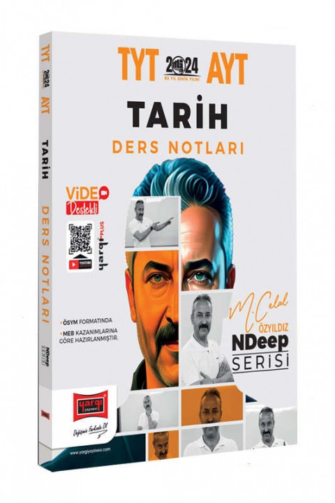 Yargı Yayınları 2024 NDeep Serisi TYT-AYT Tarih Video Ders Notları