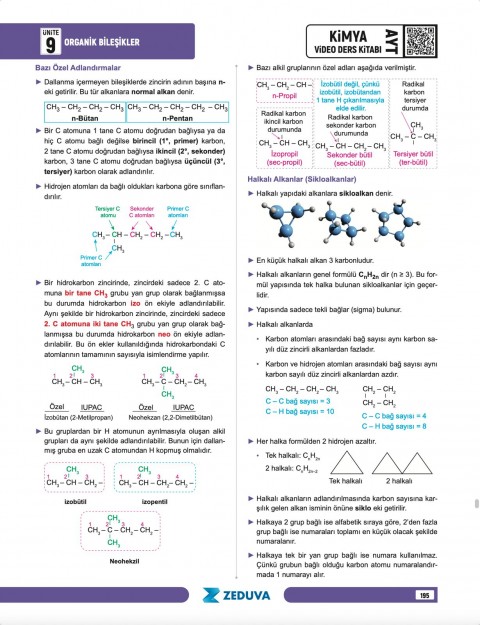 Zeduva Yayınları Meschemy Kimya AYT Kimya 1 Kitap 3 Kamp Video Ders Kitabı