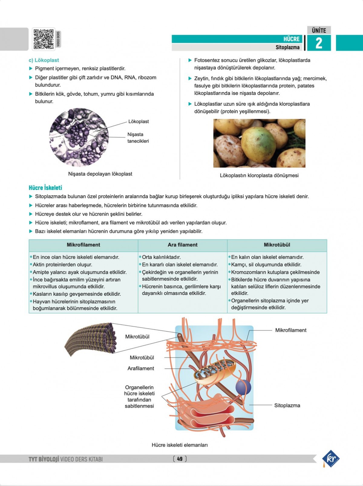 Segah Hoca TYT Biyoloji Video Ders Kitabı KR Akademi Yayınları Segah Hoca TYT Biyoloji Video Ders Kitabı KR Akademi Yayınları