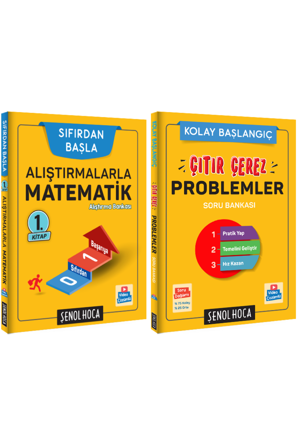 Şenol Hoca Alıştırmalarla Matematik 1 - Çıtır Çerez Problemler Seti