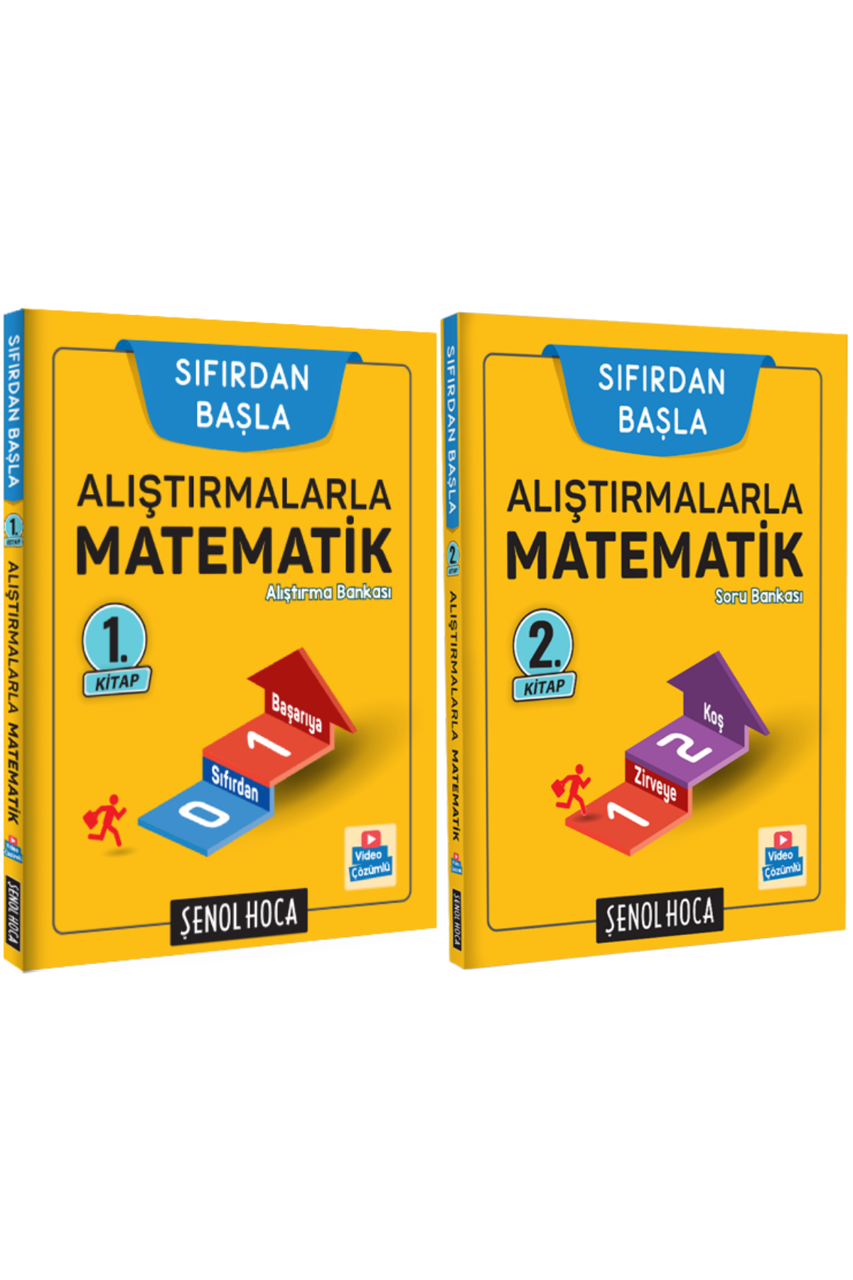 Şenol Hoca Alıştırmalarla Matematik 1 ve  Alıştırmalarla Matematik 2 Kitap Seti