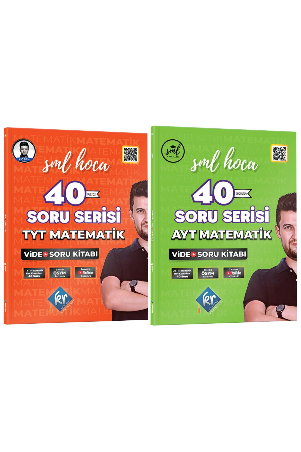 SML Hoca TYT-AYT Matematik 40 Soru Serisi Video Soru Kitabı Seti