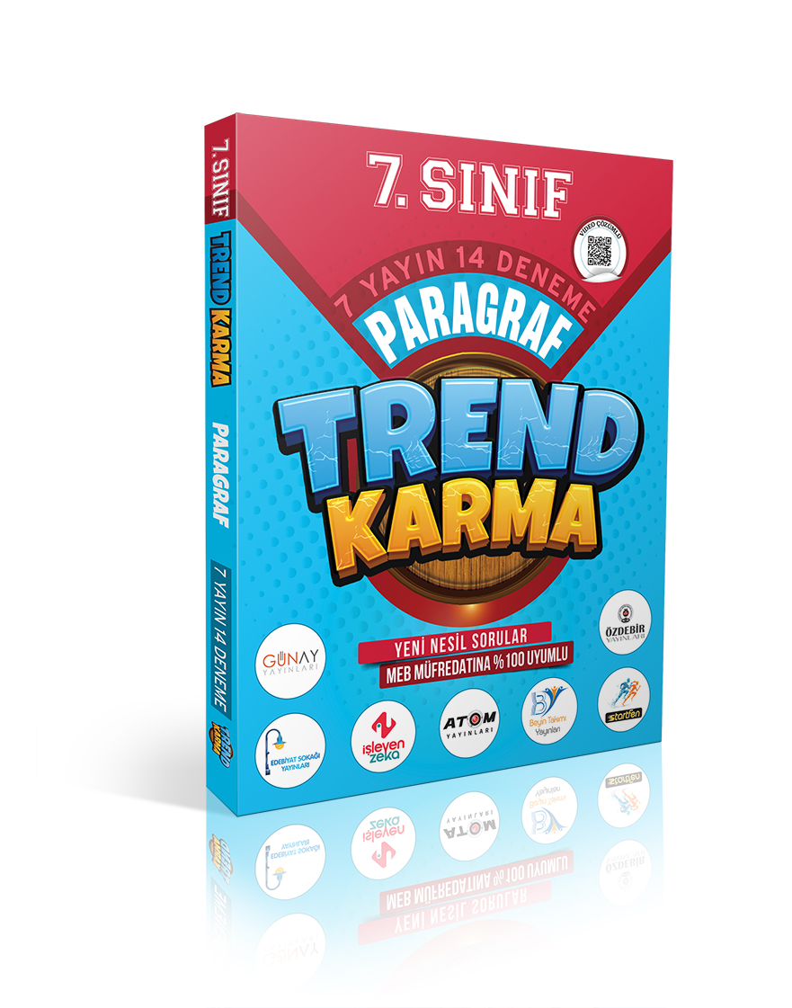 Trend Karma 7. Sınıf Paragraf Denemeleri 7 Yayın 14 Deneme Trend Karma 7. Sınıf Paragraf Denemeleri 7 Yayın 14 Deneme