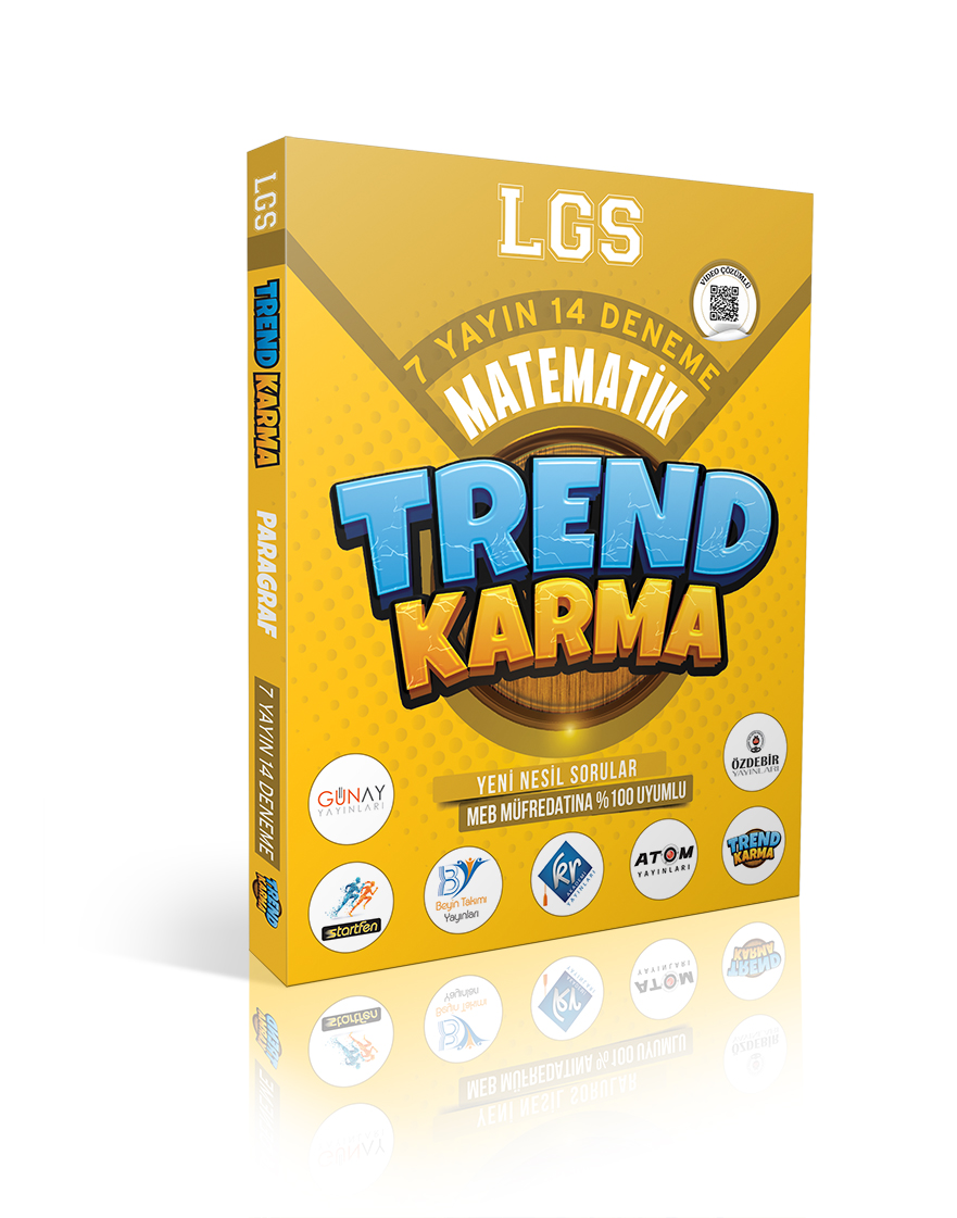 Trend Karma LGS Matematik Denemeleri 7 Yayın 14 Deneme