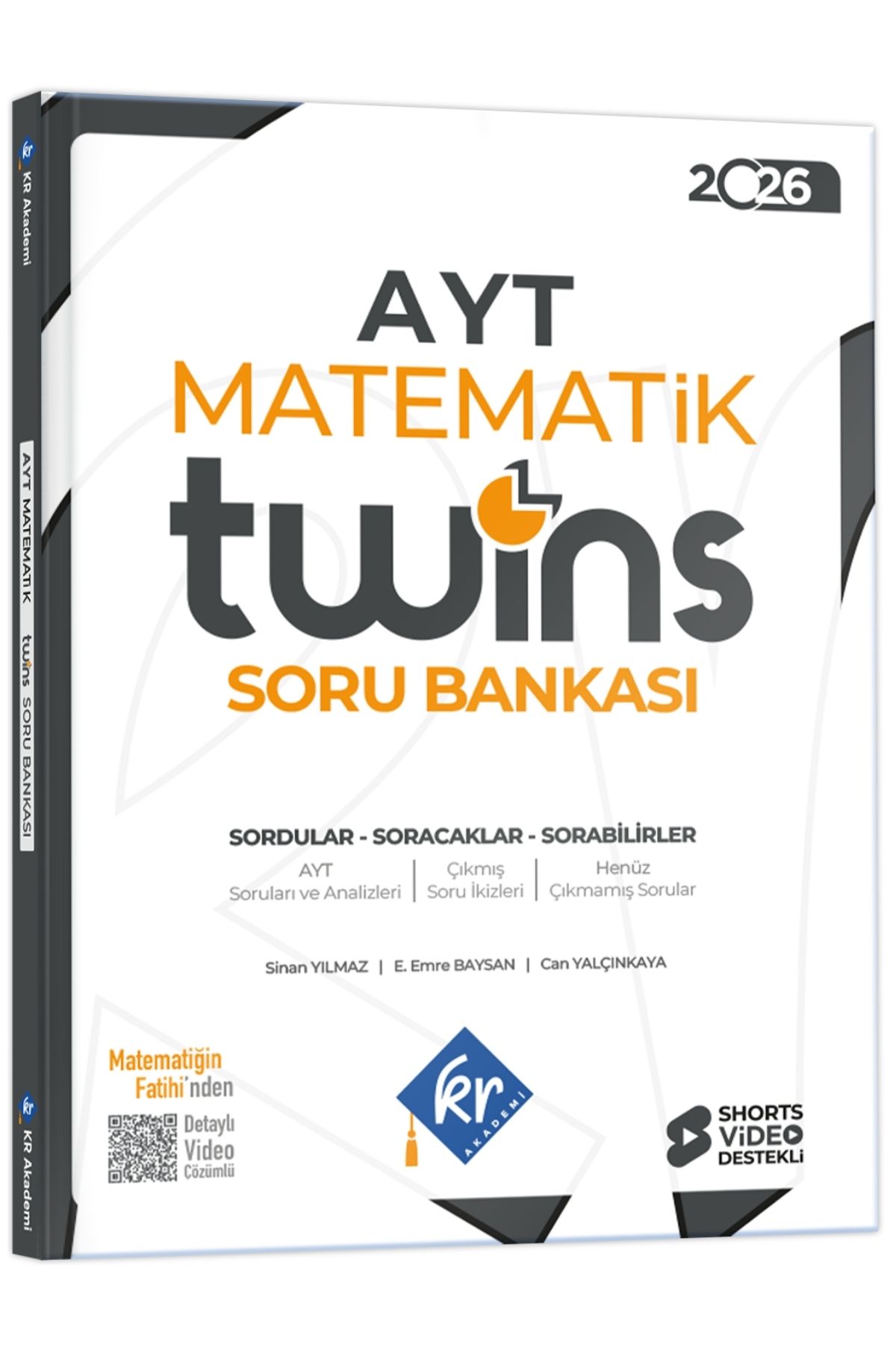TYT - AYT Twins Matematik Soru Bankası Seti KR Akademi Yayınları
