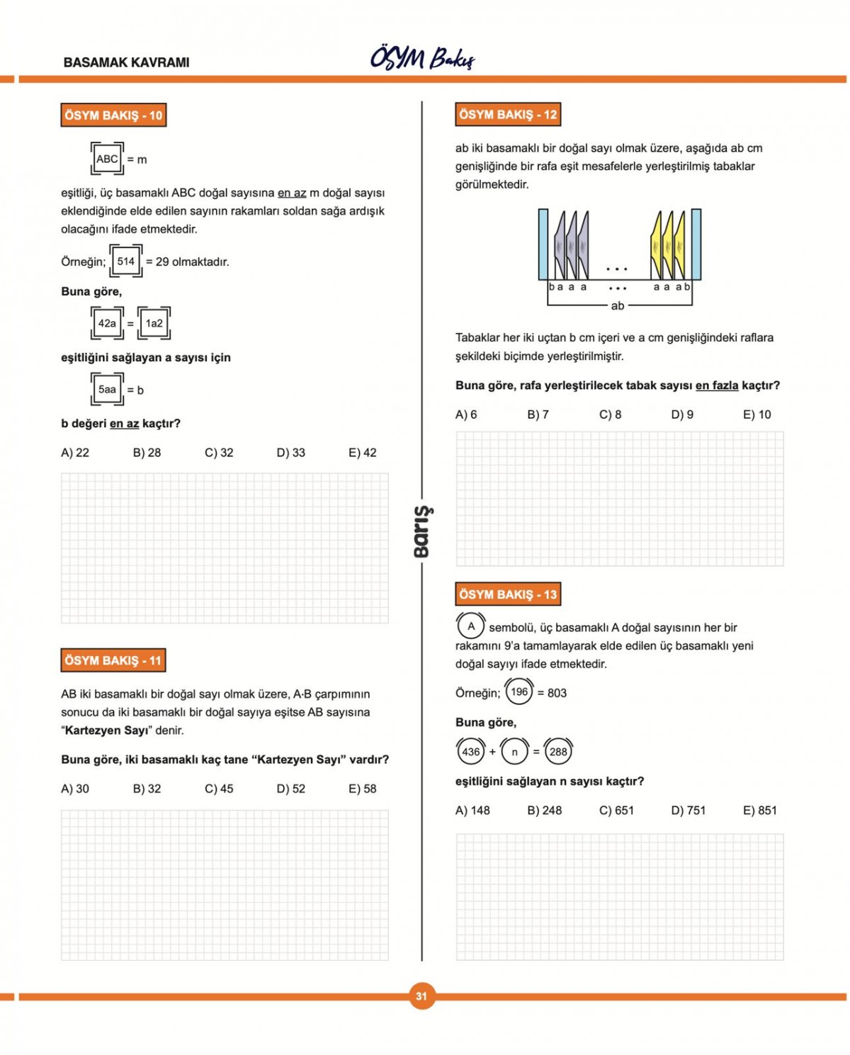Barış Yayınları TYT Matematik Barış Video Ders Kitabı Barış Yayınları TYT Matematik Barış Video Ders Kitabı