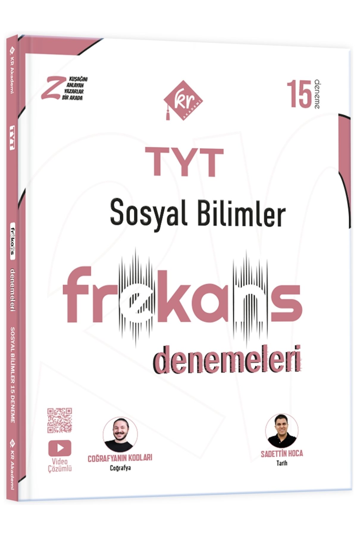 TYT Sosyal Bilimler 15'li Frekans Denemeleri KR Akademi Yayınları