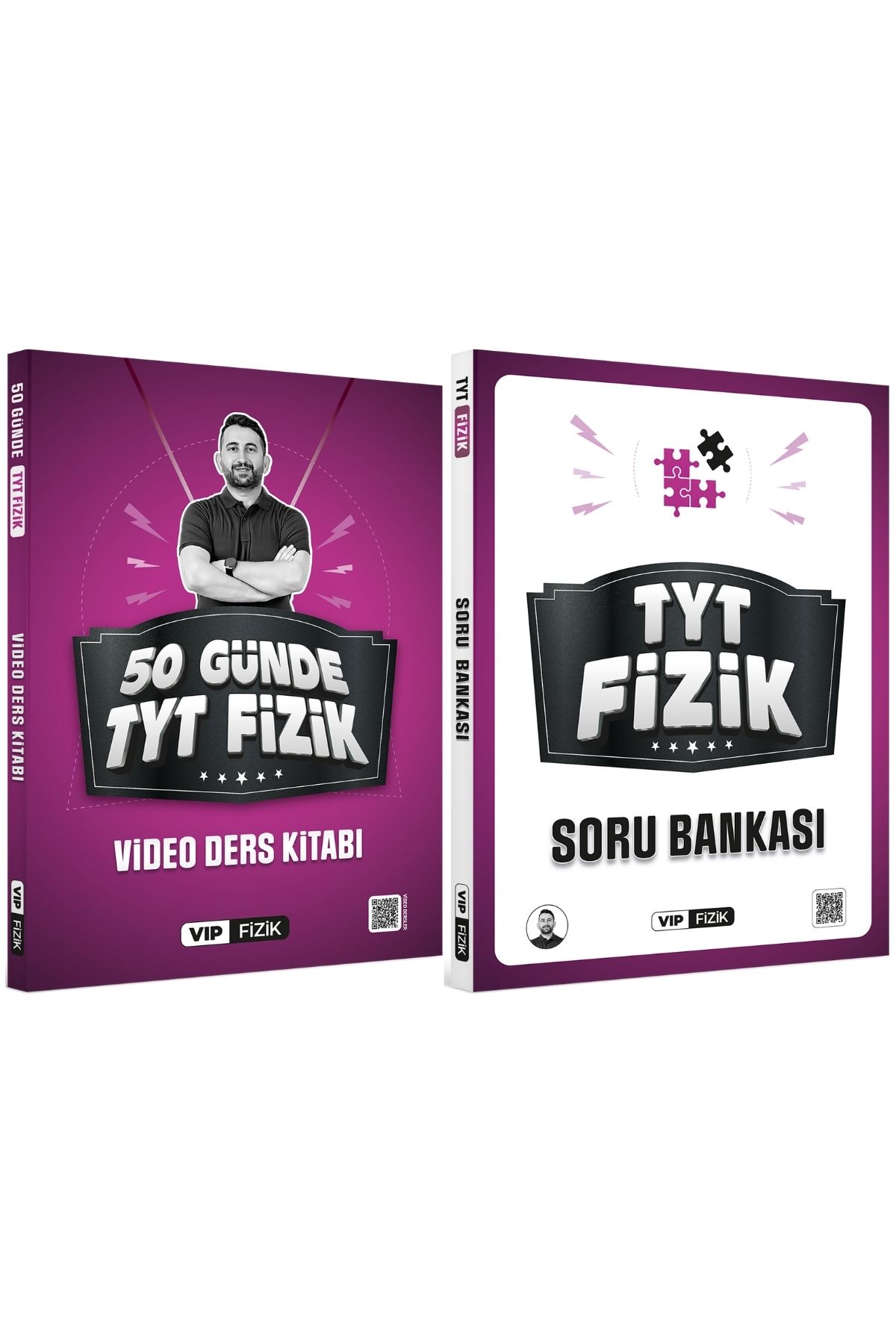 Vip Fizik 50 Günde TYT Kampı Video Ders Kitabı ve TYT Fizik Soru Bankası Seti
