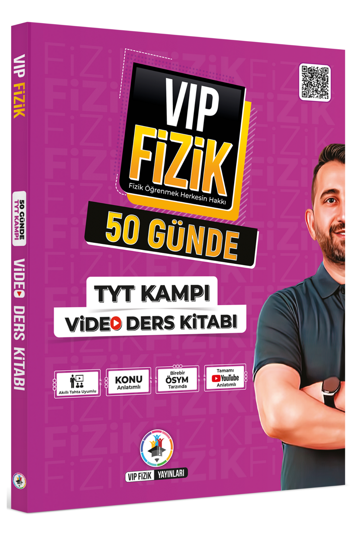 Vip Fizik Yayınları Vip Fizik 50 Günde TYT Kampı Video Ders Kitabı
