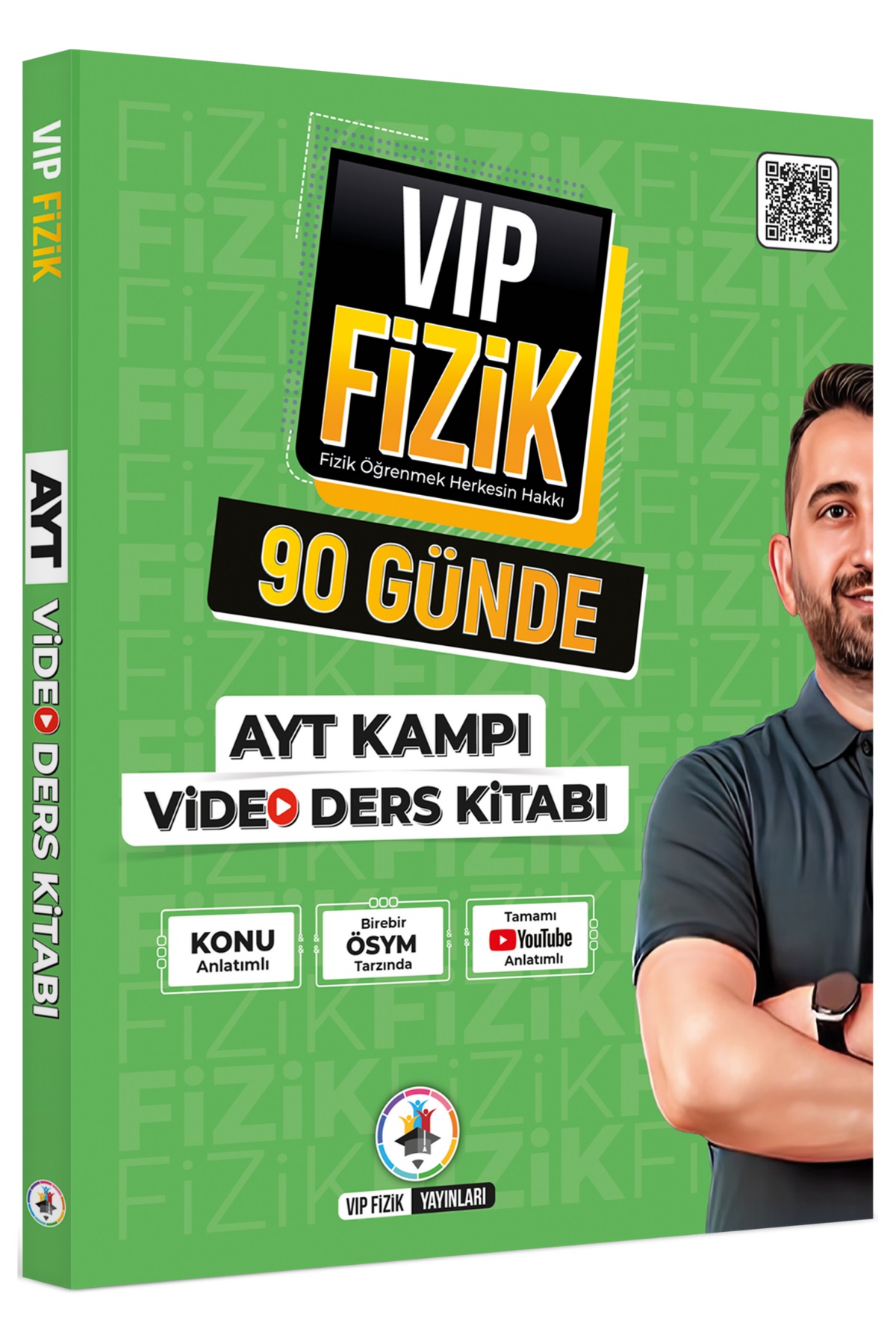 Vip Fizik Yayınları Vip Fizik 90 Günde AYT Kampı Video Ders Kitabı