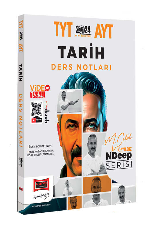 Yargı Yayınları 2024 NDeep Serisi TYT-AYT Tarih Video Ders Notları