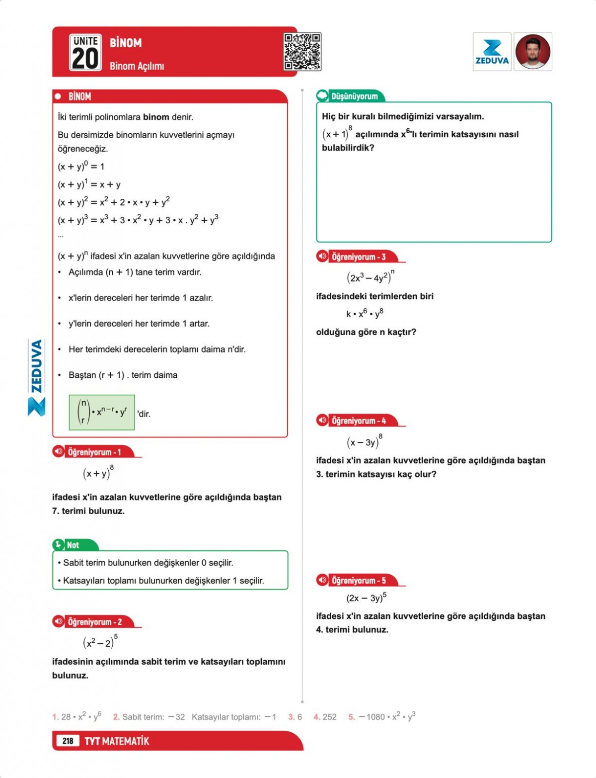Zeduva Yayınları SML Matematik TYT Matematik 1 Kitap 3 Kamp Video Ders Kitabı